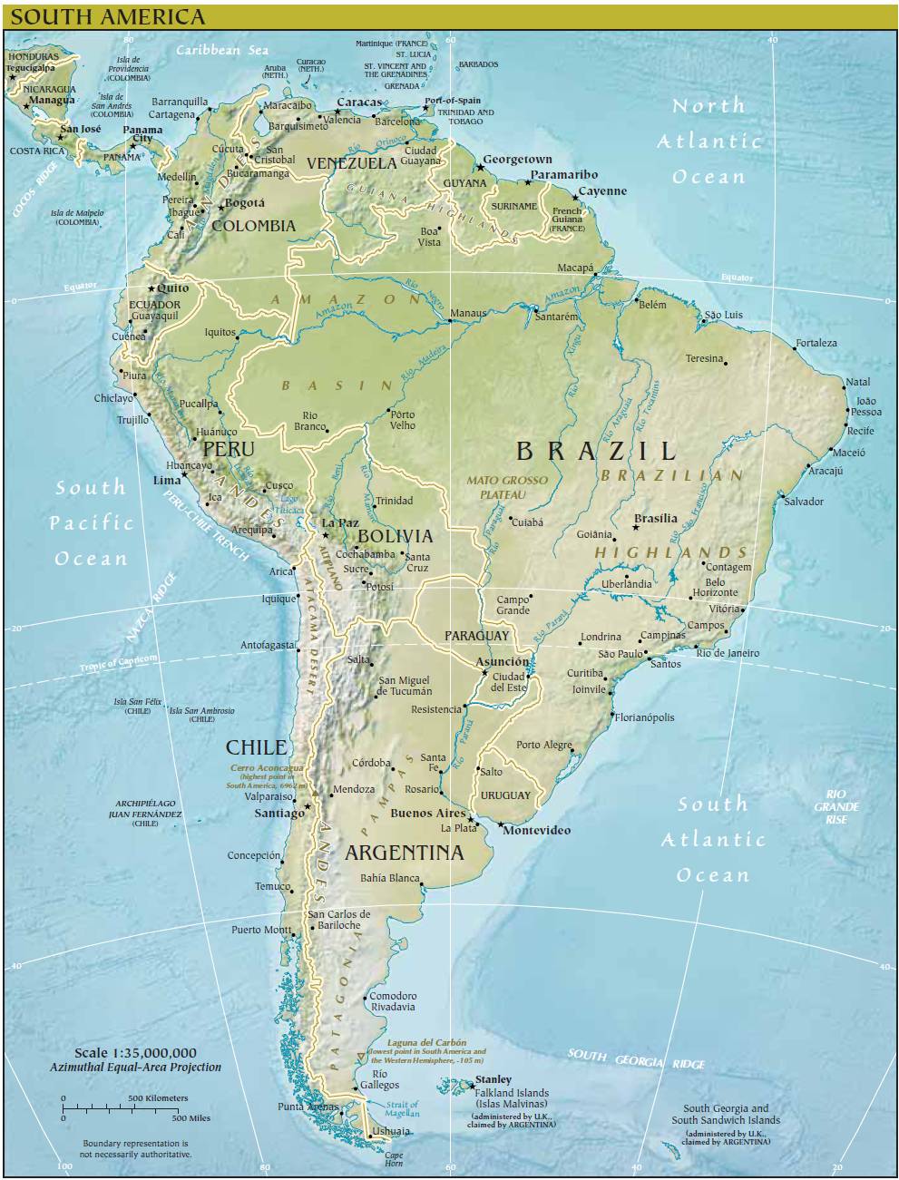 south america