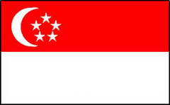 Flagge Singapur